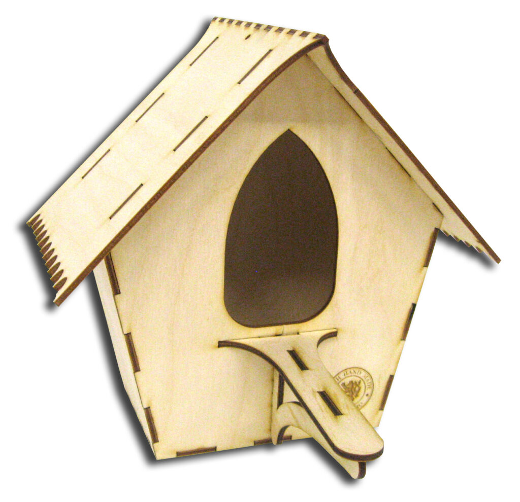 Dřevěný Domeček - Krmítko pro Ptáčky