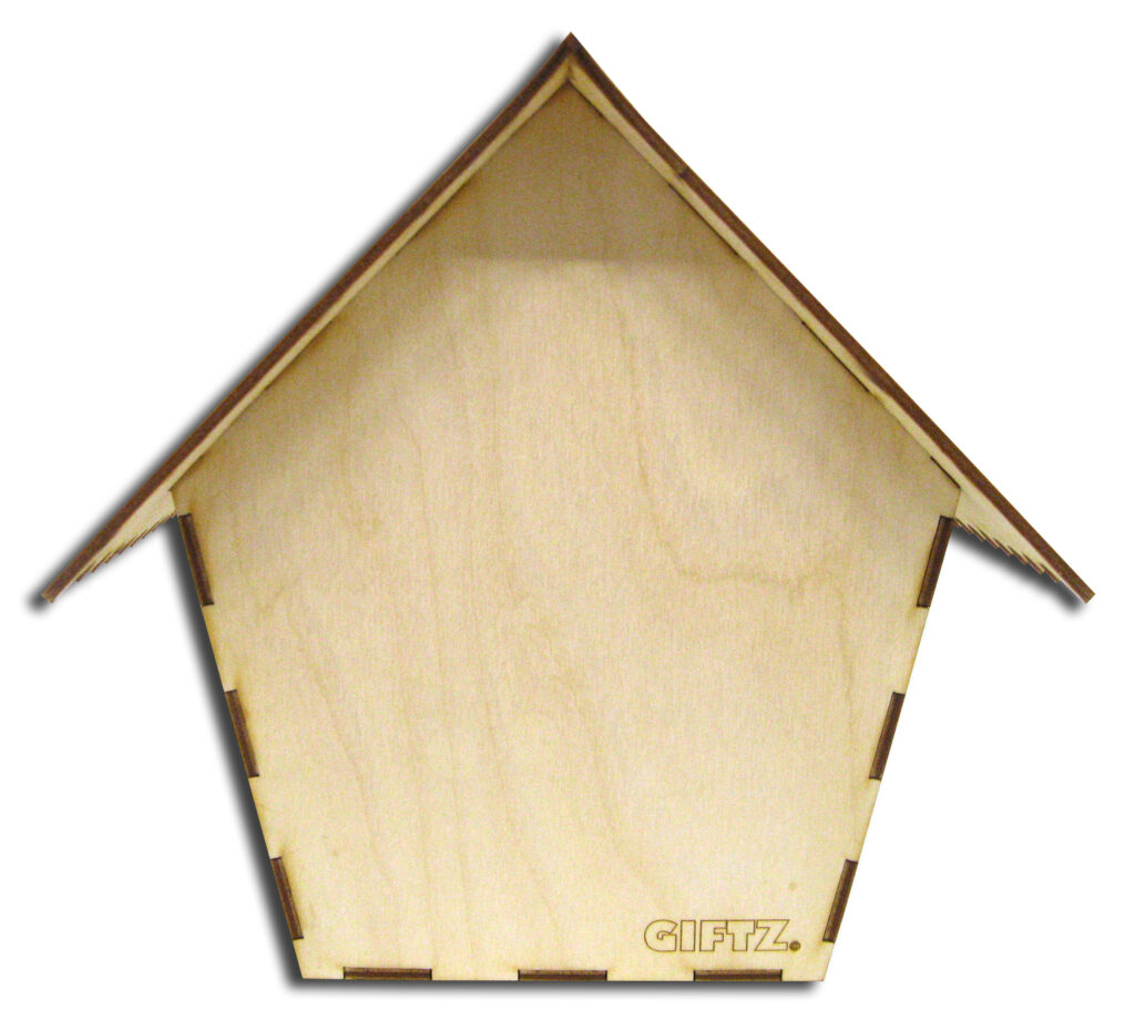 Dřevěný Domeček - Krmítko pro Ptáčky